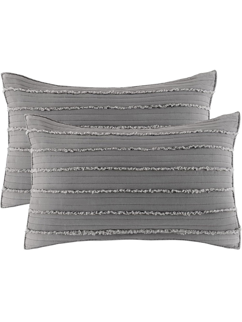 King Size Pillow Shams Ultra Soft Breathable Pillow Case Envelope Closure